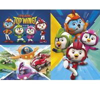 Puzzle Enfant Supercolor 3x48 Pièces - Top Wing