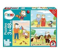 Puzzle Enfants - SCHMIDT SPIELE - BOBO - 3 x 48 pièces - Dessins animés - À partir de 4 ans