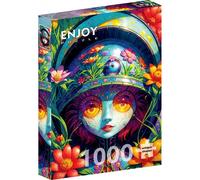 Puzzle Enjoy Puzzle : Floral Warrior - 1000 Pièces