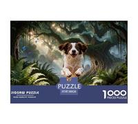 Puzzle Épagneul Breton 1000 Pièces pour Adultes Et Enfants, Jeu en Famille, Jeu ÉduChatif, Puzzles Forêt, DéCoration, Cadeau Enfant 38x26cm/1000pcs