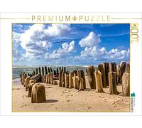 Puzzle · Épis sur la Plage de Sable de Sylt | 1000 pièces · Format assemblé 64 × 48 cm · CALVENDO Puzzle