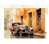 Puzzle · Époque dorée | Voitures anciennes · le passé redécouvert · 1000 pièces · Format assemblé 64 × 48 cm · CALVENDO Puzzle