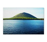 Puzzle Équateur Îles Galapagos 100 pièces Jeu d'art Souvenir de Voyage 45,5 x 35,5 cm