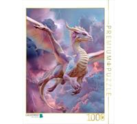 Puzzle · Erwachte Drachen | Ein Drache in luftiger Höhe · 1000 pièces · Format assemblé 64 × 48 cm · CALVENDO Puzzle