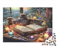 Puzzle Escalier Lueur Florale 1000p 52x38cm Papier Recy dultes Défi Difficile Anti-Stress Cadeau Maison