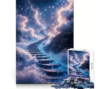Puzzle Escalier vers Le Paradis pour Adultes, 1000 pièces, Jeu Intelligent, Anti-Stress, Motif à Assembler, Cadeau touchant 50x75cm