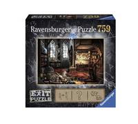 Ravensburger - Escape Puzzle - L'antre du Dragon - pour Adultes et Enfants dès 12 Ans - 759 pièces, 1 Guide de Jeu, 1 enveloppe Solution - Inspiré des Jeux d'évasion - 19960