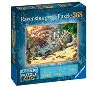 Puzzle Escape - Ravensburger - Aventure des pirates - 368 pièces - Dès 9 ans bleu TU