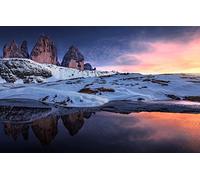 Puzzle Escape Room 1000 pièces, Beauté Naturelle, Neige, Norvège 50 x 70 cm