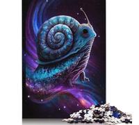Puzzle Escargot Galaxie 500 pièces pour Adultes, Puzzle Difficile pour Adultes, pour Les Amis et la Famille (500 pièces, 52 x 38 cm)