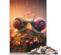 Puzzle escargots pour adultes et adolescents, 1000 pièces, puzzles pour adultes et adolescents de plus de 12 ans, 1000 pièces (75 x 50 cm)