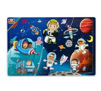 Puzzle Espace Enfant 204 Pièces | Jeu Éducatif Système Solaire et Galaxie
