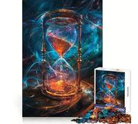 Puzzle Espace-Temps Sablier Adultes 1000 Pièces Casse-tête Passe-Temps à la Maison Assemblage d'image Cadeau mémorable 50x75cm