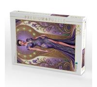 Puzzle · Espoir - Violette Eleganz | Jugendstil trifft Avantgarde: Ein ausdrucksstarkes… · 1000 pièces · Format assemblé 64 × 48 cm · CALVENDO Puzzle