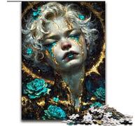 Puzzle Esprit de la Nature Mystique 1000 pièces pour Adultes, Jeu Stimulant et Familial avec Affiche et fiche de Questions-réponses Assorties (26x38cm)