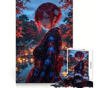 Puzzle Esprit du Jardin d'automne pour Adolescents 1000 Pièces Bien-être Cérébral Stimulant et Douce Engagement Cadeau Significatif (50x75cm)