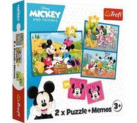 Puzzle et jeu de mémoire Disney - TREFL - 30 et 48 pièces - Pour enfants de 3 ans et plus