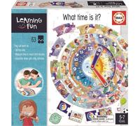 Puzzle et jeu éducatif Learning is Fun : quelle heure est-il ?