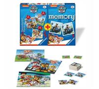 Puzzle et Memory Boîte - Ravensburger - Pat' Patrouille - 3 puzzles de 25, 36 et 49 pièces