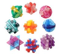 Puzzle et puzzle de cerveau | Jeu de compétences d'assemblage chinois - Jeu de puzzle à assembler pour adultes, enfants, adultes, étudiants, filles, personnes âgées, maison, voyage