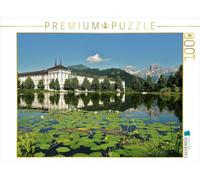 Puzzle · Étang de l'abbaye d'Admont | 1000 pièces · Format assemblé 64 × 48 cm · CALVENDO Puzzle