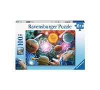 Puzzle Étoiles et Planètes XXL - 100 Pièces pour Enfants à Partir de 6 Ans