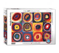 Puzzle - Étude De Couleurs Carrés De Wassily Kandinsky - 1000 Pièces