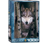 Puzzle Eurographics 1000 pièces - Loup gris - Animaux - Adulte - Intérieur