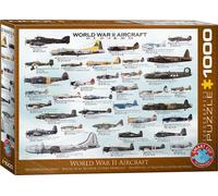 Puzzle EUROGRAPHICS 6000-0075 avions de la seconde guerre mondiale 1000...