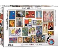 Puzzle EUROGRAPHICS 6000-6178 Chefs-d'œuvre de l'art moderne 1000 pièces