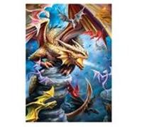 Puzzle Eurographics - Anne Stockes : Clan du Dragon, 1000 pièces multicolore G