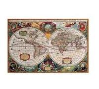 Puzzle Eurographics - Carte du monde antique, 2000 pièces multicolore G