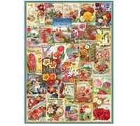 Puzzle Eurographics - Catalogue de graines de fleurs, 1000 pièces multicolore G
