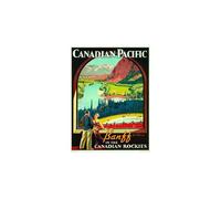 Puzzle Eurographics - Chemin de fer Canadien Pacifique - Die Kanadischen Rocky Mount, 1000 pièces