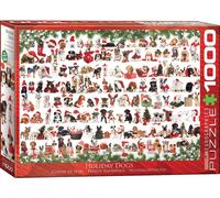 Puzzle Eurographics Chiens De Vacances - 1000 Pièces