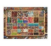 Puzzle Eurographics - Collection de perles de Laura, 1000 pièces multicolore G