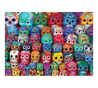 Puzzle Eurographics crânes mexicains de 1000 pièces