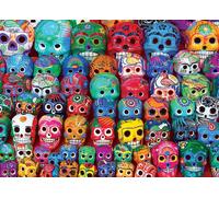 Puzzle Eurographics crânes mexicains de 1000 pièces
