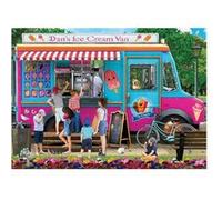 Puzzle Eurographics - Dan's Ice Cream Van P. Normand, 1000 pièces multicolore G