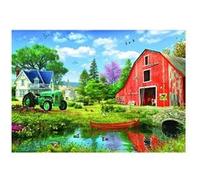 Eurographics 6000-5526 The Red Barn by Dominic Davison Puzzle Divers 48 x 68 cm