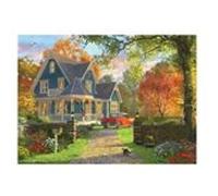 Puzzle Eurographics - Dominic Davison : La maison de campagne bleue, 1000 pièces multicolore G