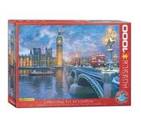Puzzle Eurographics - Dominic Davison : Le réveillon de Noël à Londres, 1000 pièces multicolore G