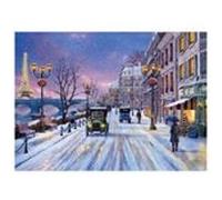 Puzzle Eurographics - Dominic Davison : Le réveillon de Noël à Paris, 1000 pièces multicolore G