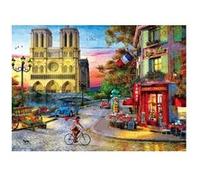 Puzzle Eurographics - Dominic Davison : Notre Dame par Dominic Davison, 1000 pièces multicolore G