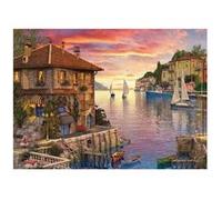 Eurographics 6000-0962 Puzzle « Port méditerranéen » (1000 pièces)