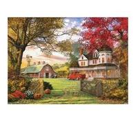Puzzle Eurographics - Dominic Davison : Vieille ferme de citrouilles, 1000 pièces multicolore G