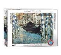 Puzzle Eurographics - Edouard Manet : Le Grand Canal, Venise, 1000 pièces multicolore G