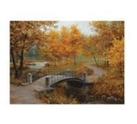 Eurographics Puzzle 6000-0979 Eugeny Lushpin – Automne dans un vieux parc 1000 pièces multicolore