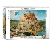 Puzzle Eurographics Fine Art Collection : La tour de Babel - 1000 Pièces