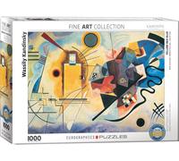 Puzzle Eurographics Fine Art - Kandinsky : Yellow Red Blue - 1000 Pièces